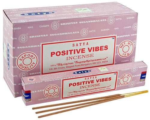 Satya Positive Vibes Incense15 Gram Pack