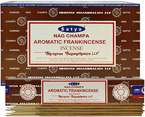 Satya Aromatic Frankincense Incense Sticks 15 Gram