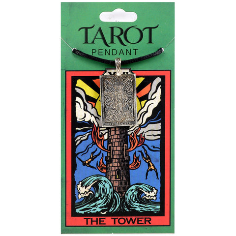 Tarot Card Pendant The Tower
