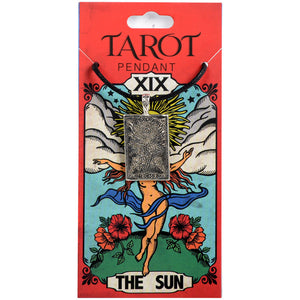 Tarot Card Pendant The Sun