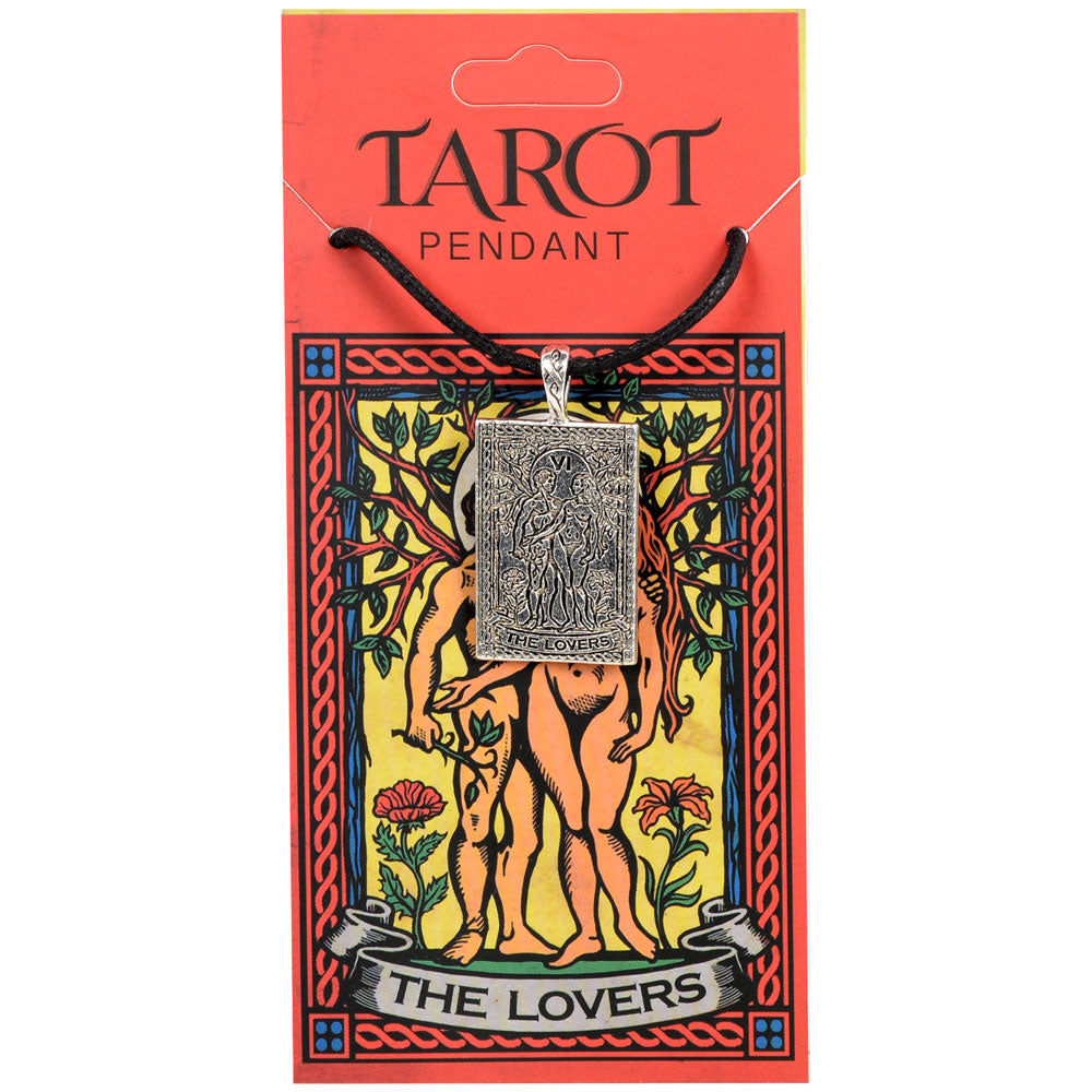 Tarot Card Pendant The Lovers
