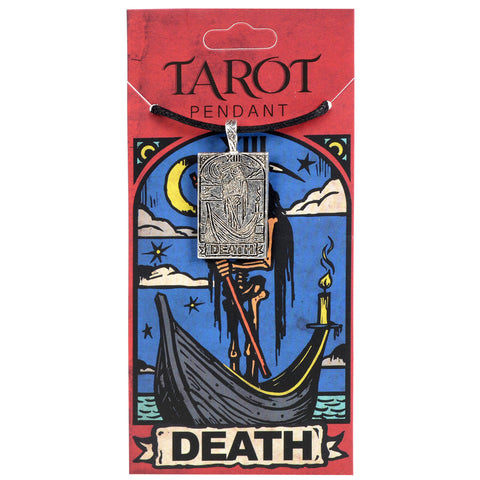 Tarot Card Pendant Death