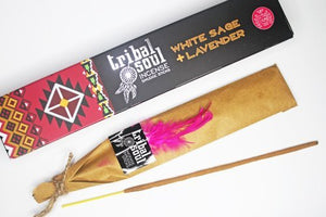 Tribal Soul White Sage & Lavender Incense Sticks 15 Gram