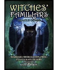 Witches Familiars Oracle Cards By Barbara MeiklejohnFree & Flavia Kate Peters & Kate Osborne