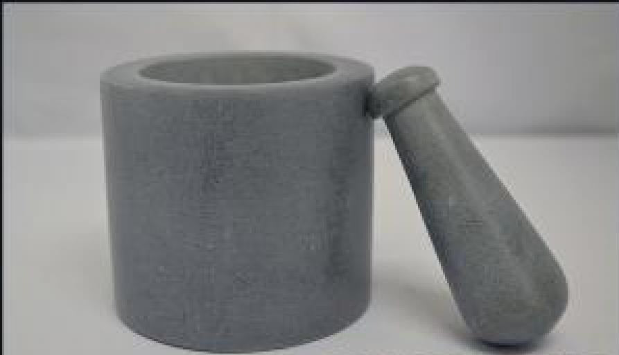 Gray Soapstone Mortar & Pestle