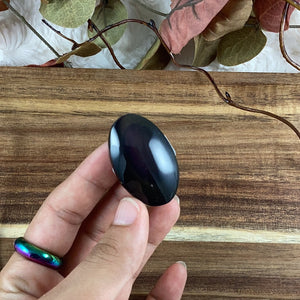 Rainbow Obsidian Cabochon