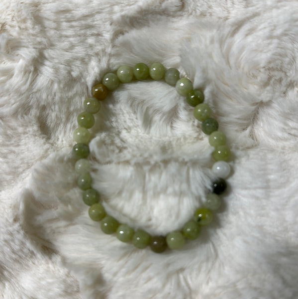 Nephrite Jade Bracelet 6mm