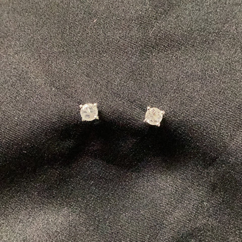 Crystal Quartz Earring Sterling Silver