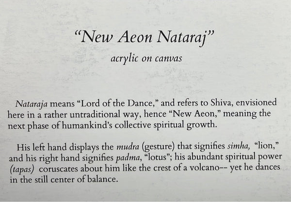 New Aeon Nataraj Greeting Card