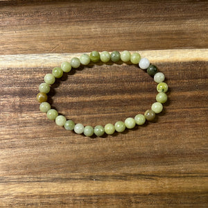 Nephrite Jade Bracelet 6mm