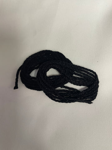 Cotton String or Cord Black