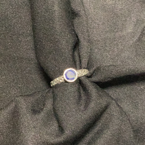 Lapis Lazuli Round Ring