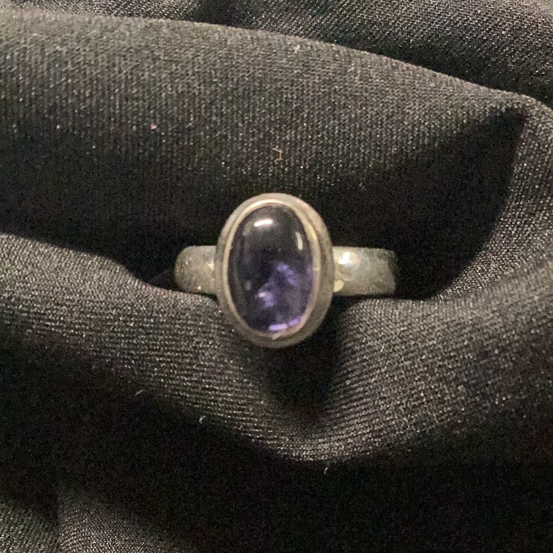 Amethyst Oval Ring