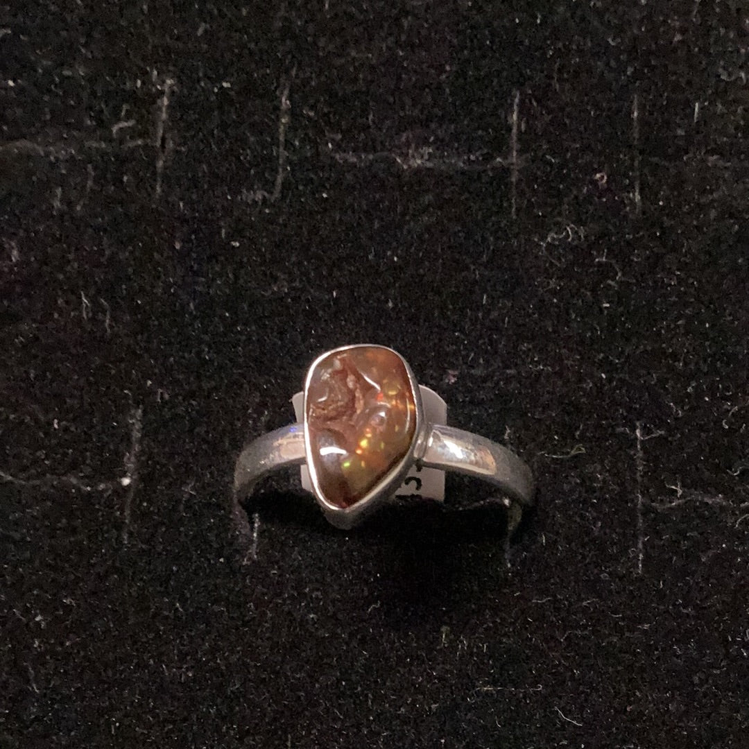 Fire Agate Ring