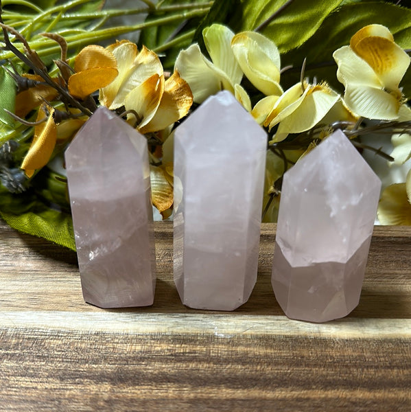 Rose Quartz Obelisk