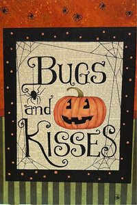 Halloween Card Bugs and Kisses