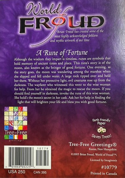 A Rune of Fortune Greeting Card
