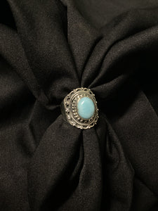 Larimar Oval Ring