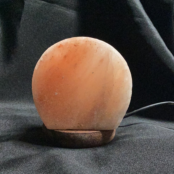 USB Salt Lamp Wooden Seed of Life