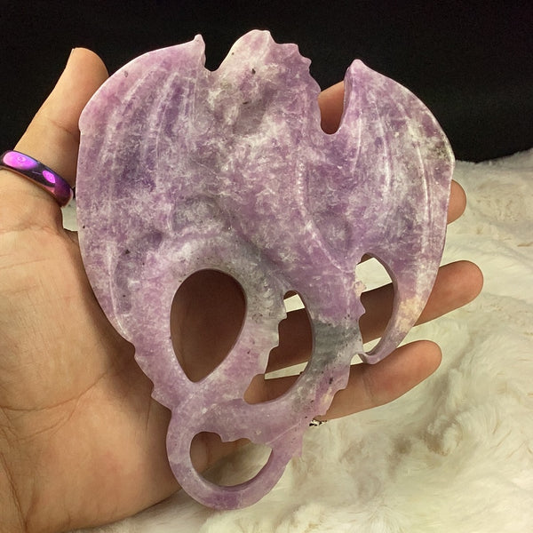 Lepidolite Dragon