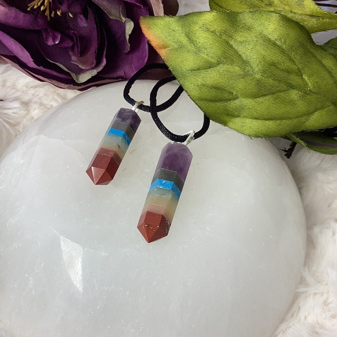 Chakra Pencil Pendant