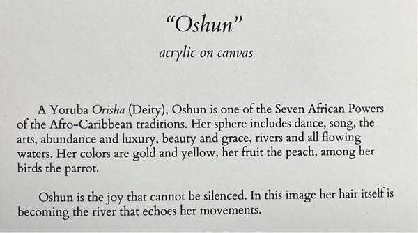 Oshun Greeting Card