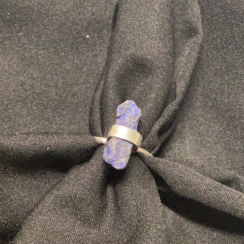 Lapis Lazuli Rough Ring