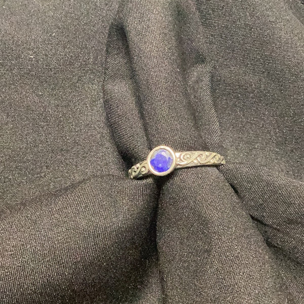 Lapis Lazuli Round Ring