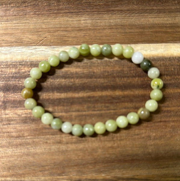 Nephrite Jade Bracelet 6mm