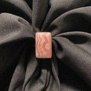 Rhodochrosite Ring