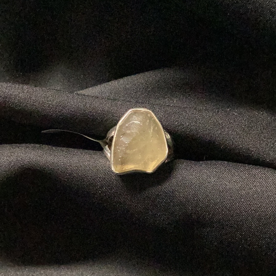 Libyan Desert Glass Ring