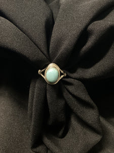 Larimar Oval Ring