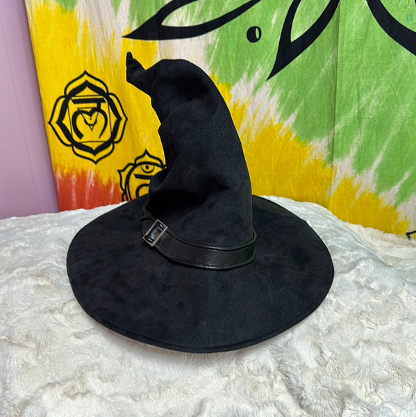 Witchs Hat Black Scrunch With belt Size S