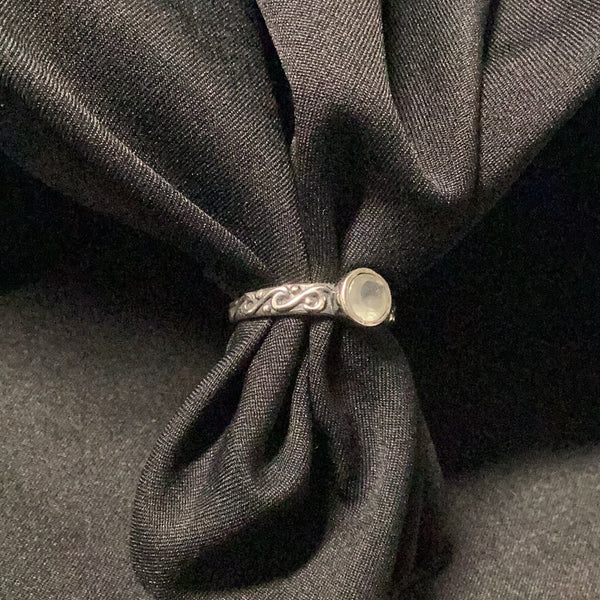 Prehnite Round Ring