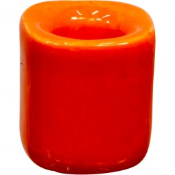 Ceramic Spell Chime Candle Holder Orange