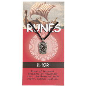 Rune Pendant Khor