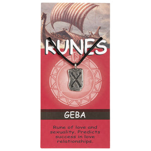 Rune Pendant Geba