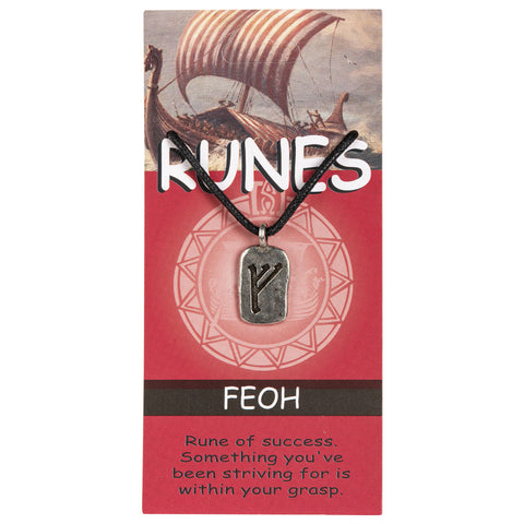 Rune Pendant Feoh