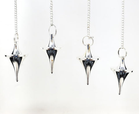 Silver Finish Pendulum with Chain