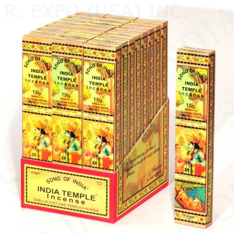 Song of India Temple Incense 25 Gram