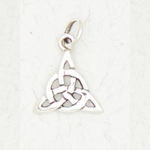 Trinity Knot Silver Pendant