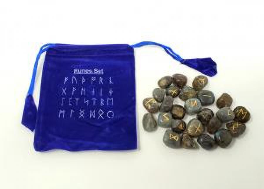 Labradorite Rune Set