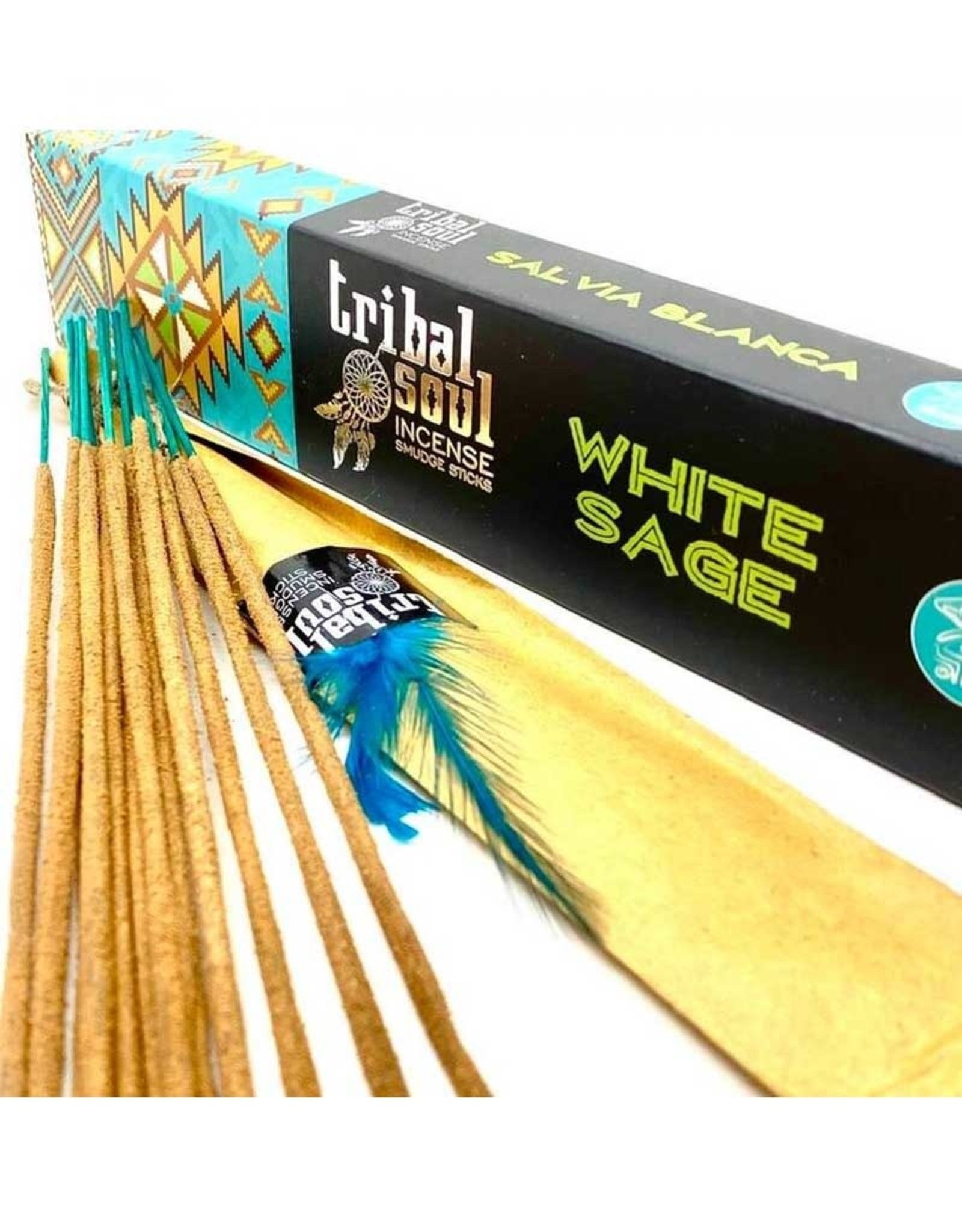 Tribal Soul White Sage Incense Sticks 15 Grams
