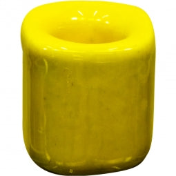 Ceramic Spell Chime Candle Holder Yellow